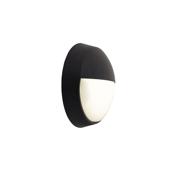 Helder CCT Circular Bulkhead Eyelid PIR Black PIR image 1