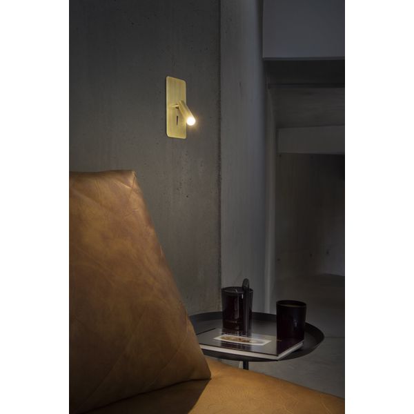 SUAU LED SATIN GOLD RECESSED LAMP image 1