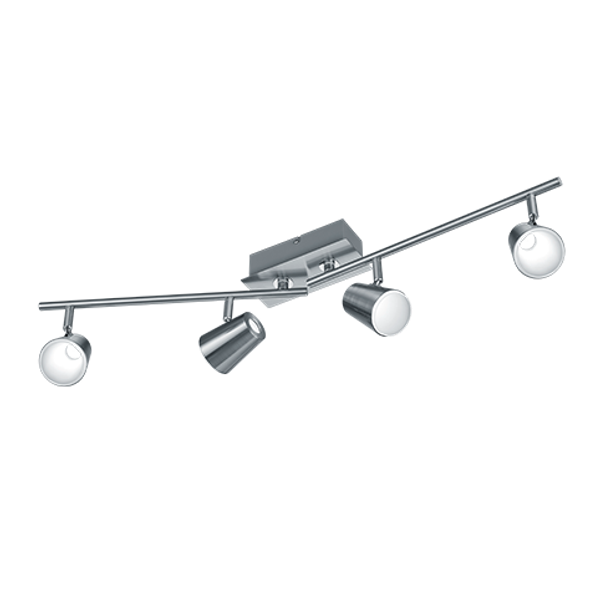 Narcos LED spotlight 4-pc brushed steel image 1