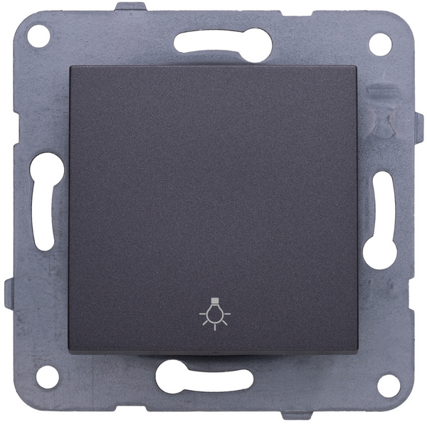 Karre Plus-Arkedia Dark Grey Light Switch image 1