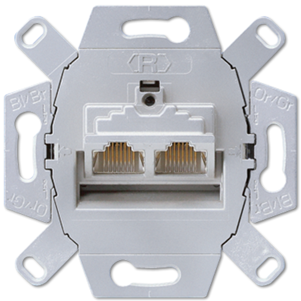 RJ45 connector module Mod.jack socket, cat.6 image 3