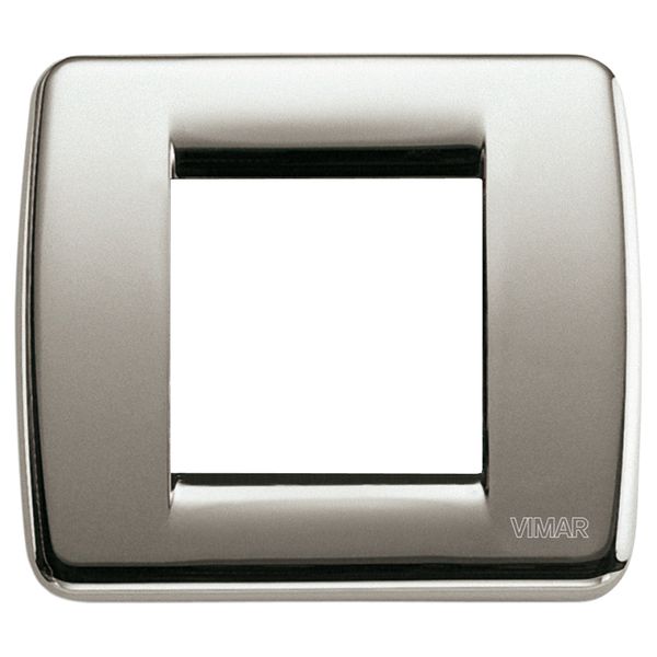 Rondò plate 1-2M metal brushed nickel image 1