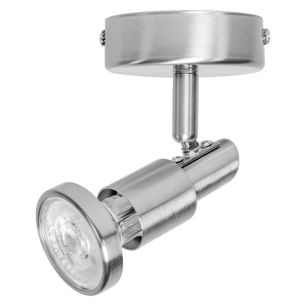 LED SPOT BRUSHED SILVER GU10 2.6W 2700K image 5