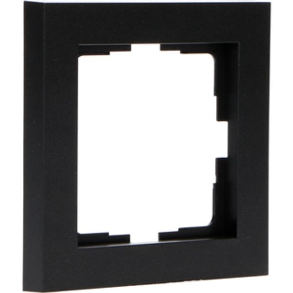 Window Frame - 55x55mm - Matt Black image 1