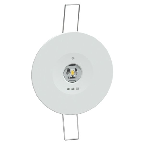 Emergency luminaire, Exiway Smartbeam, EPC, 216 V DC-230 V AC, IP20-42, 200 lm, M-NM, recessed model image 3