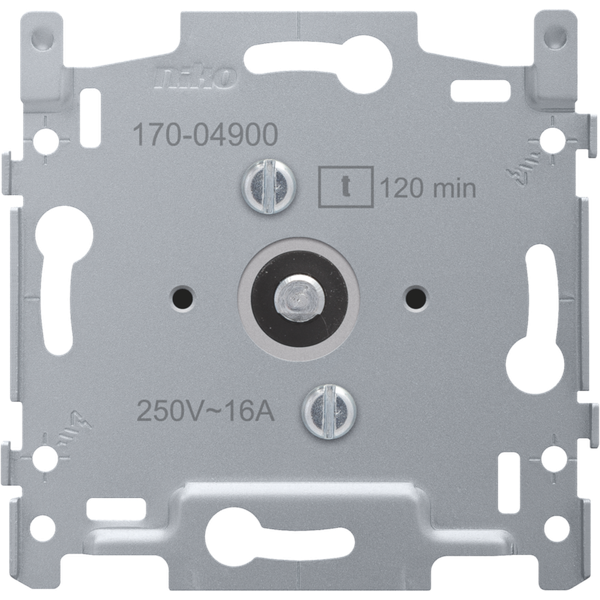 Base for 2-pole timer, adjustable up to 120 minutes, 16 A/250 Vac, scr image 4