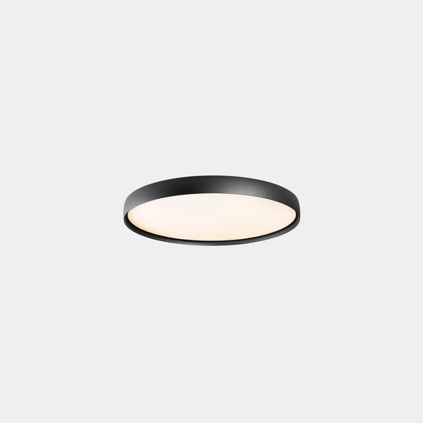 Ceiling fixture Luno Slim Surface Medium 34.7W 3000K CRI 90 ON-OFF / DALI-2 Black IP20 3956lm image 1