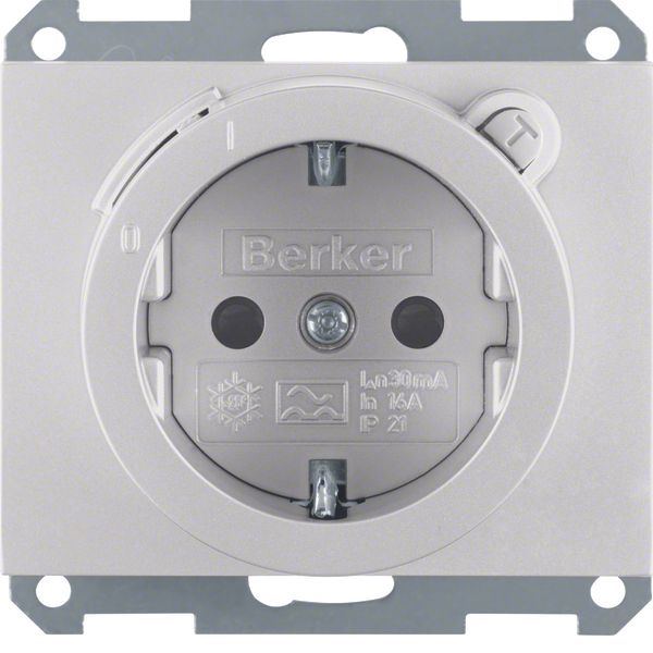 SCHUKO soc.out. residual current circuit-breaker,enhncd contact prot., image 1