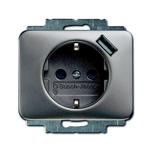 20 EUCBUSB-20-500 Socket Outlets platinum - alpha image 1