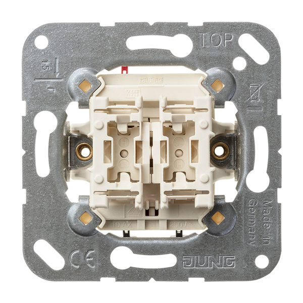 2-gang switch insert 1-pole, 1-way 505U image 3