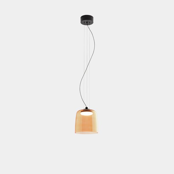 Pendant Levels 1 Body Ø220mm LED 17.2W SW 2700-3000-4000K CASAMBI Black 1255lm image 1