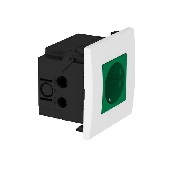 SDE-RW D0GN1 Socket unit for single Modul 45 84x84x59mm image 1