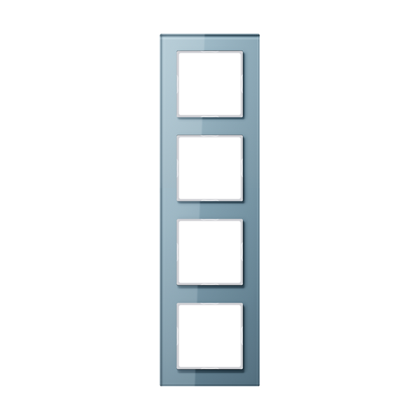 4-gang frame AC584GLBLGR image 1