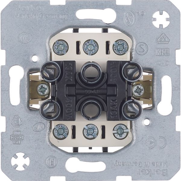 Rocker switch 3 x 1-pole Off, Module inserts image 1