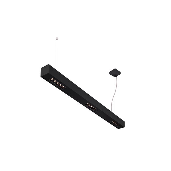 Q-LINE PD, LED Indoor pendant light, 1m, BAP, black, 3000K image 4