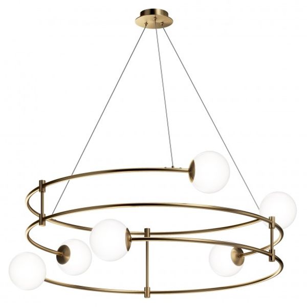 Modern Balance Pendant Lamp Gold image 1