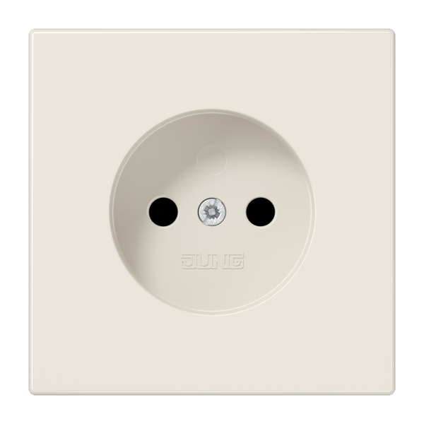 Socket,2-Pole, Ivory LS911 image 1