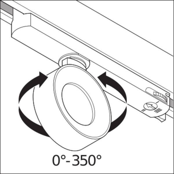 TRACKLIGHT SPOT COMPACT D100 28 W 940 NFL BK image 13