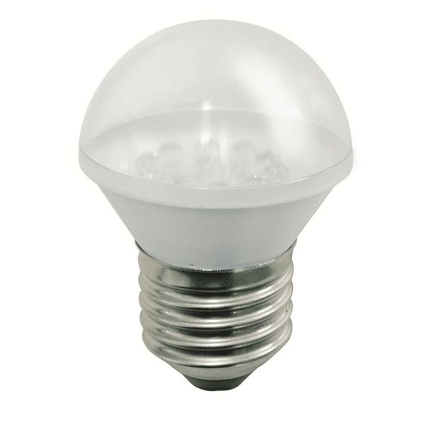 LED Bulb E27 24VAC/DC RD image 1