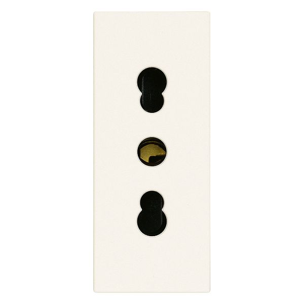 2P+E 16A P17/11 outlet white image 1