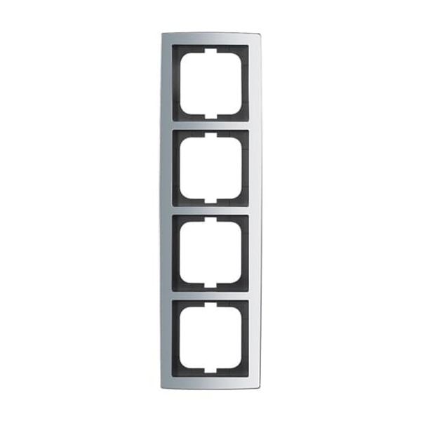 1725-80 Cover Frame solo® chrome image 3