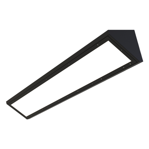 ARX Anti-Ligature CCT Cornice 1500mm Self-Test Emergency Black image 1