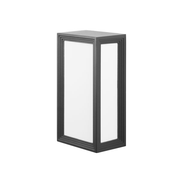 Wall fixture IP44 Thomas E27 23W Urban grey image 1