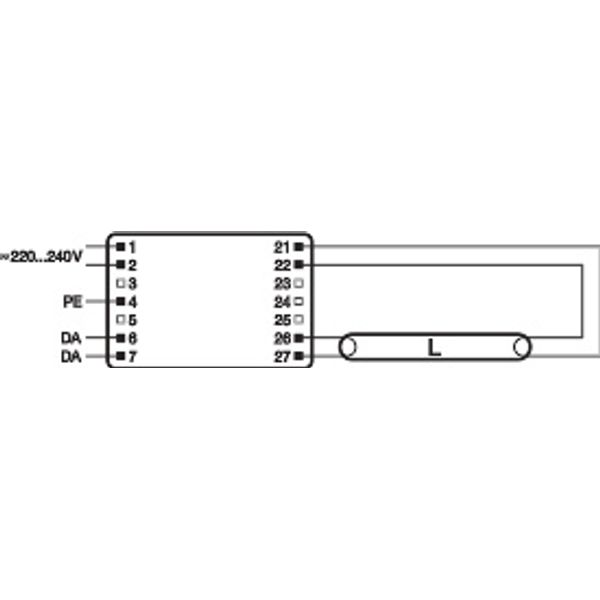 QUICKTRONIC® INTELLIGENT DALI DIM T8 1X58 DIM image 12