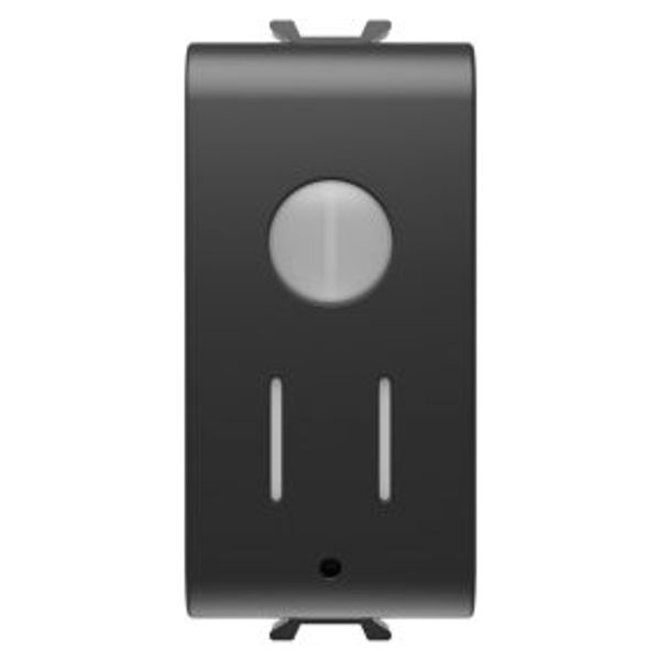 CONNECTED MOVEMENT DETECTOR - ZIGBEE - 100-240 V ac 50/60 Hz - NO 2A (AC1) 240  V ac - 1 MODULE - SATIN BLACK - CHORUSMART image 1