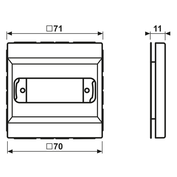 Centre plate LS994-1SW image 3