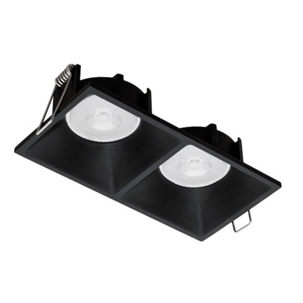 2/Lights Recessed Spot Black Fino image 1