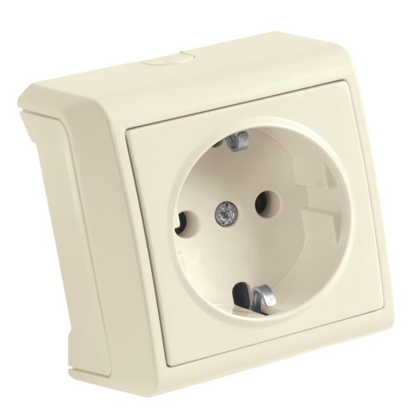 Vera Beige Earthed Socket image 1