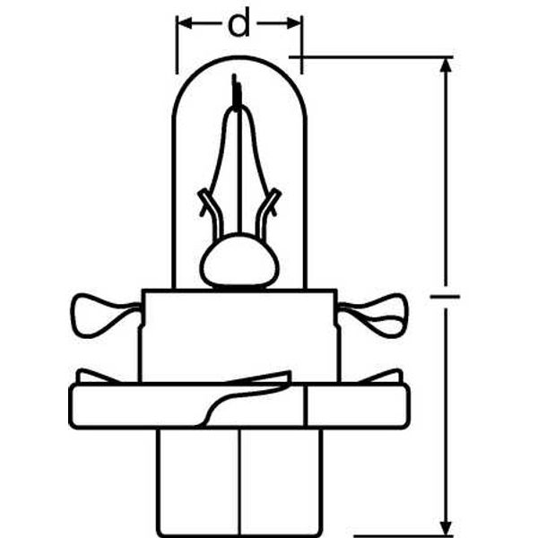 OSRAM automotive lamp 2352MFX6 image 2