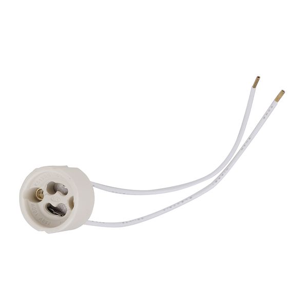 High-voltage socket, GU10 with 15cm power supply line image 1