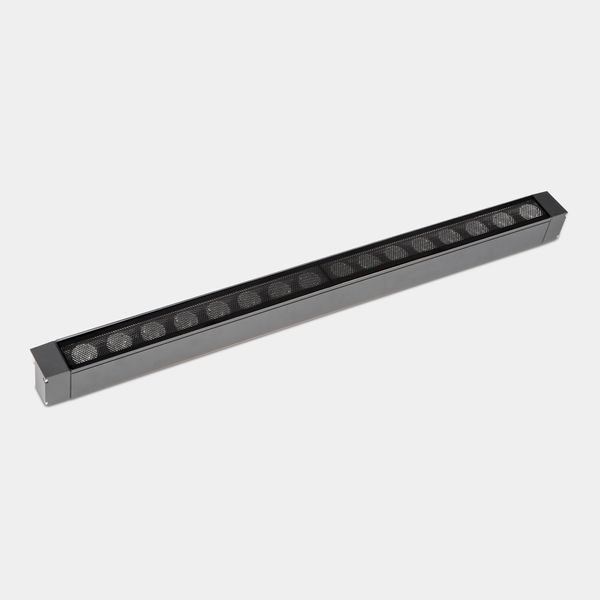 Lineal lighting system IP65 Cube Pro Linear Comfort 1000mm Surface LED 67.6W LED warm-white 2700K Urban grey 5056lm image 1