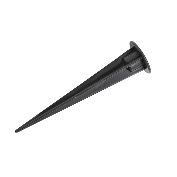 Plastic earth spike, 17,5cm, black image 1