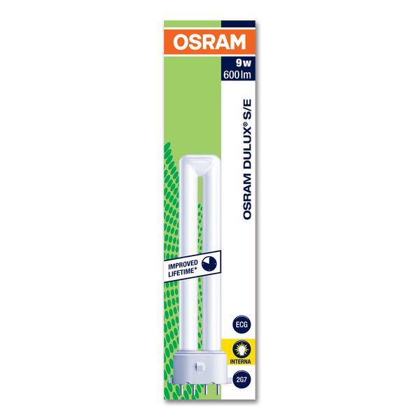 DULUX S/E 9W/827 2G7 FS1           OSRAM image 4