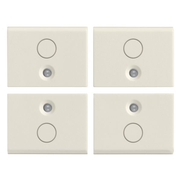 Four half-buttons 1M O symbol white image 1