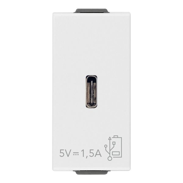 C-USB supply unit 5V 1,5A 1M white image 1