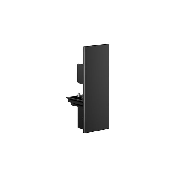 LYTESPAN H-TRACK END CAP BLACK 9004/B-H image 1