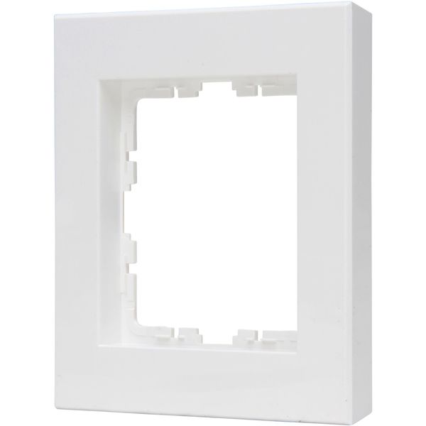 HK07 PURE - cover frame 1-fold, color: pure white image 1