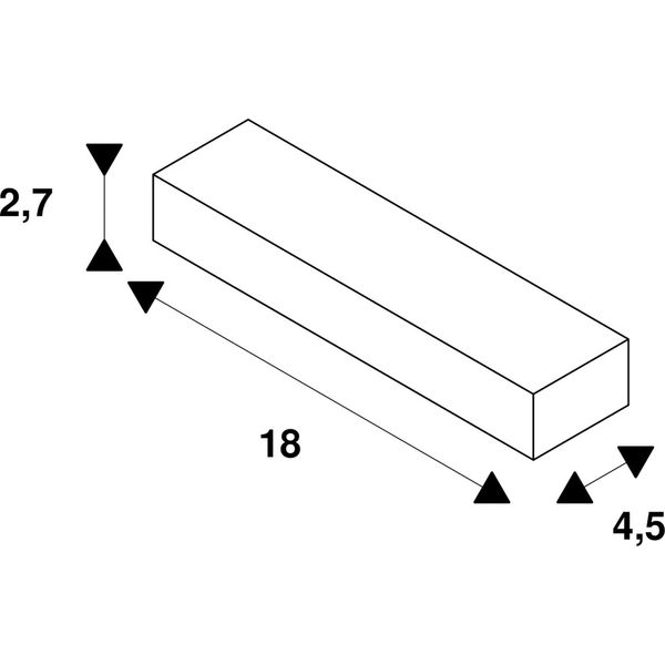 LED Driver, 200mA 13,5W DALI dimmbar, quick connector image 2