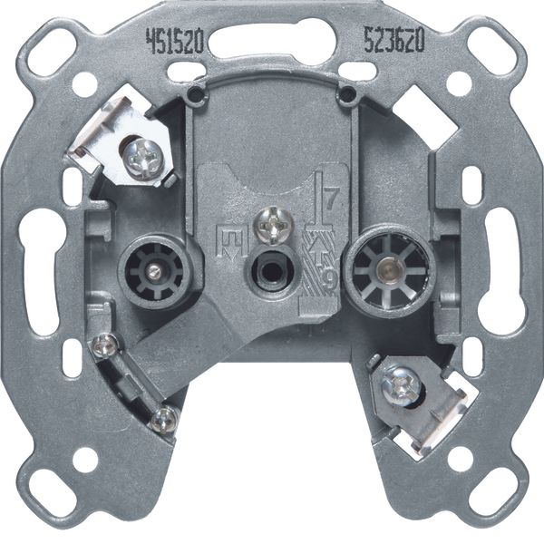 Aerial soc. 2hole throughpass soc., 20 dB, 1930/glass/R.classic image 1