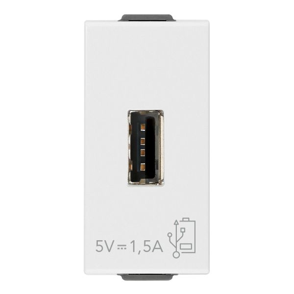 USB supply unit 5V 1,5A 1M white image 1