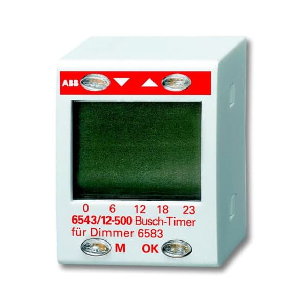 6543/12-500 Electronic Rotary / Push Button Dimmer (all Loads incl. LED, DALI) image 1