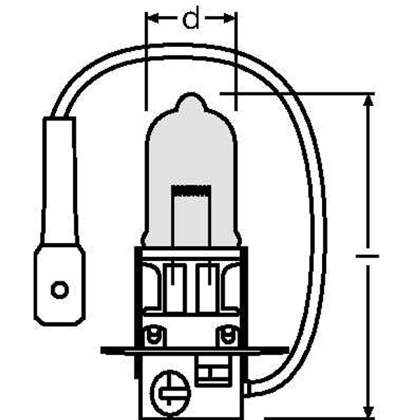 OSRAM automotive lamp 64151 ALS image 2