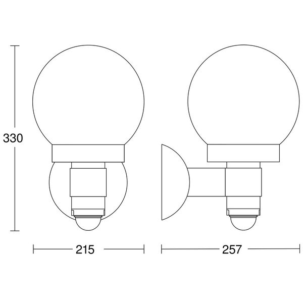 Outdoor Sensor Light L 115 S Ant image 2