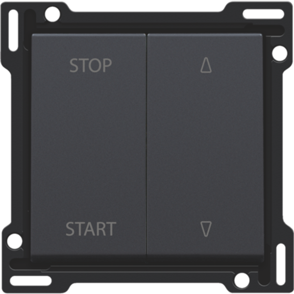 Finishing set for electrically separated roll-down shutter switch, ant image 1