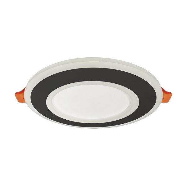 Halo LED Downlight 24W 2300Lm CCT Black image 1