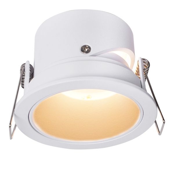 Domino Tilting Recessed Light IP20 1xGU10 White image 1